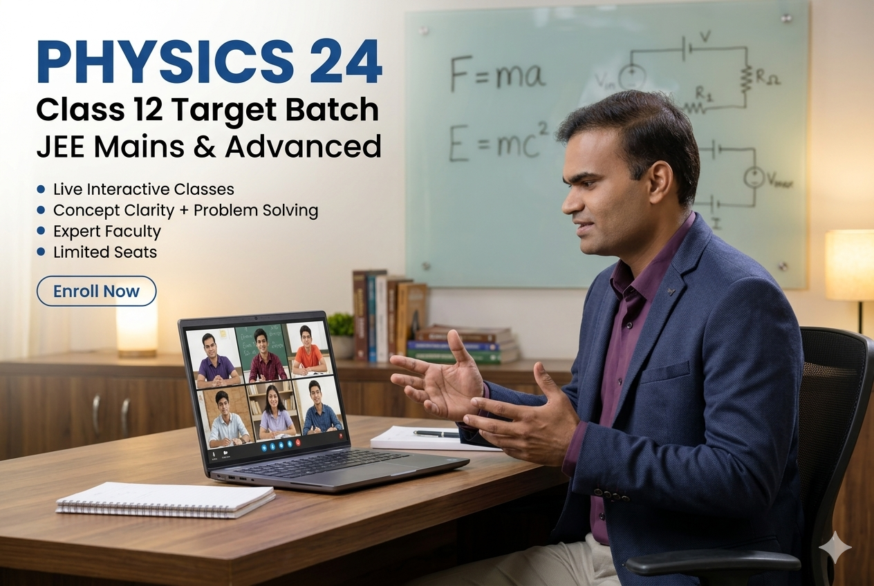 Why Online Physics Coaching is Becoming the Smart Choice for JEE Aspirants in 2026 - Online Physics Coaching for JEE Main and Advanced