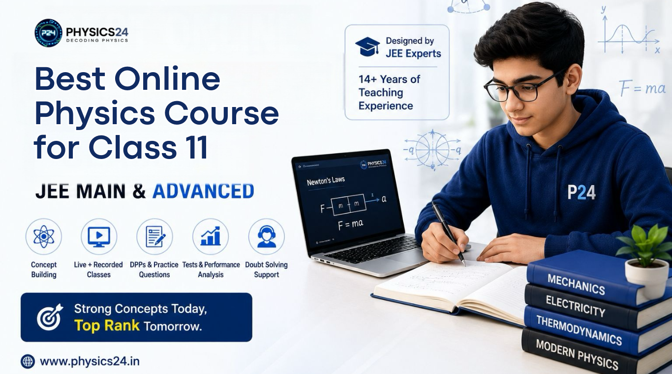 Best Online Physics Course for Class 11 JEE Main & Advanced