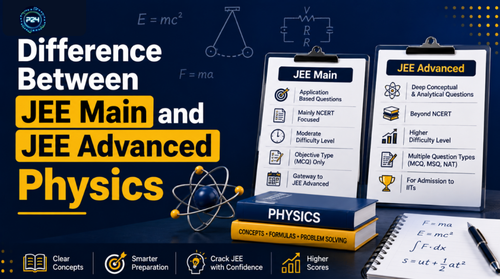 Difference Between JEE Main and JEE Advanced Physics