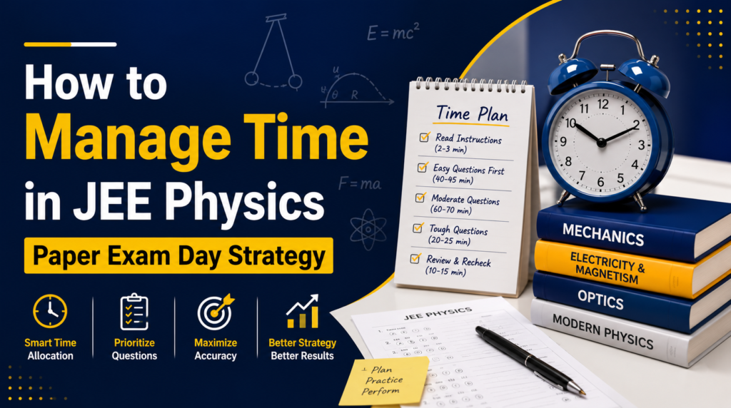 Time Management in JEE Physics Paper